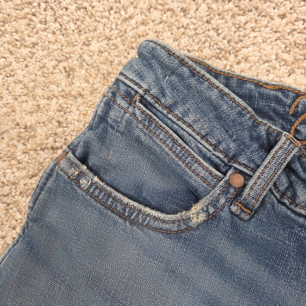 Wrangler Womens Retro Trumpet Flare Jeans 28 (Fits 28x34) High Rise Bell Bottom - Picture 8 of 8